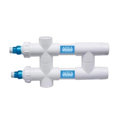 Aqua UV 114W Sterilizer - 2" Inlet/Outlet White Aqua UV 114W Sterilizer - 2" Inlet/Outlet White