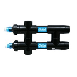 Aqua UV 114W Sterilizer - 3/4" Inlet/Outlet Black Aqua UV 114W Sterilizer - 3/4" Inlet/Outlet Black