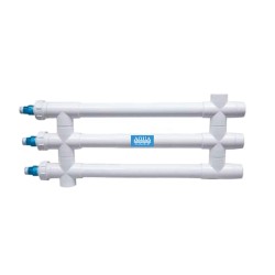 Aqua UV 120W Sterilizer - 2" Inlet/Outlet White Aqua UV 120W Sterilizer - 2" Inlet/Outlet White