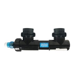 Aqua UV 15W Sterilizer - 2" Inlet/Outlet Black Aqua UV 15W Sterilizer - 2" Inlet/Outlet Black