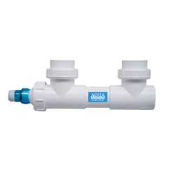 Aqua UV 15W Sterilizer - 2" Inlet/Outlet White Aqua UV 15W Sterilizer - 2" Inlet/Outlet White