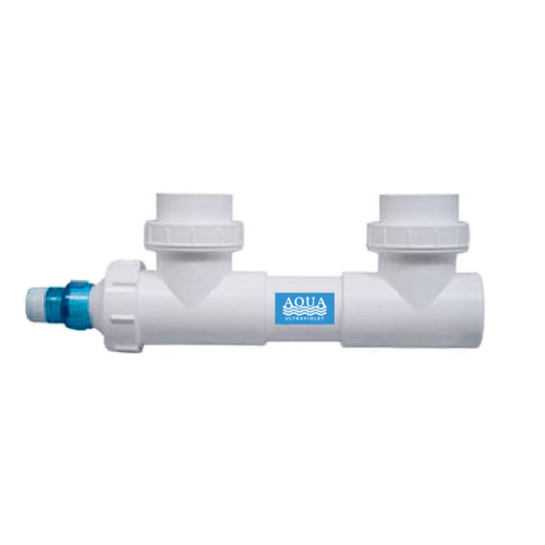 Aqua UV 15W Sterilizer - 3/4" Inlet/Outlet White