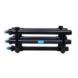 Aqua UV 200W Sterilizer - 2" Inlet/Outlet Black