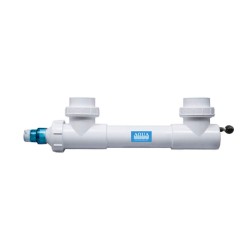 Aqua UV 57W Sterilizer - 3/4" Inlet/Outlet with Wiper White Aqua UV 57W Sterilizer - 3/4" Inlet/Outlet with Wiper White