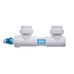Aqua UV 8W Sterilizer - 3/4" Inlet/Outlet White Aqua UV 8W Sterilizer - 3/4" Inlet/Outlet White