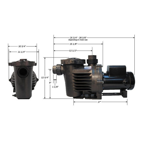 Performance Pro Artesian2 1/8hp 1725 RPM Pump